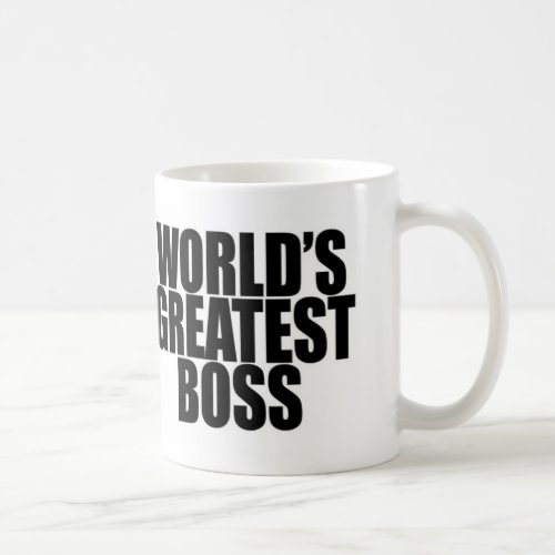 Worlds Greatest Boss Mug