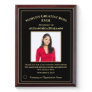 World's Greatest Boss Photo Logo Gold Personalize Award Plaque