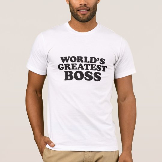 World's Greatest Boss T-Shirt
