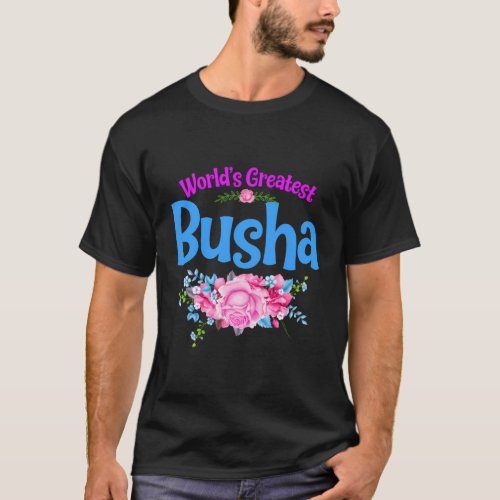 WorldS Greatest Busha _ Polish Grandma T_Shirt