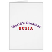 World's Greatest Busia (Front)