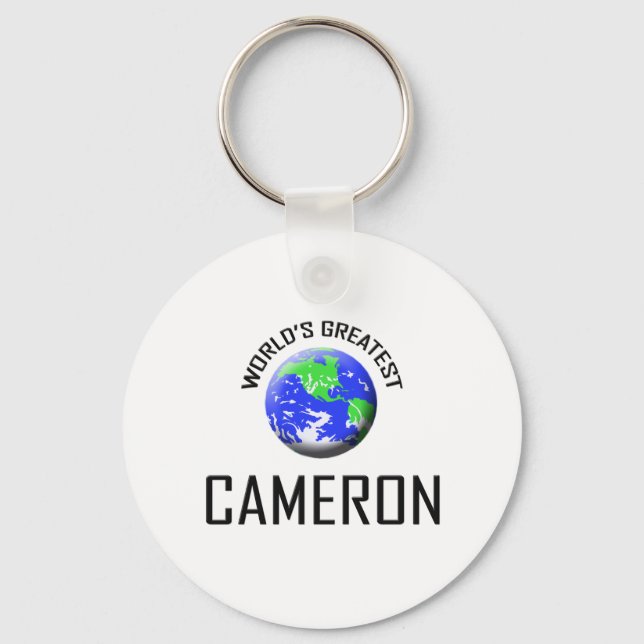 World's Greatest Cameron Keychain (Front)