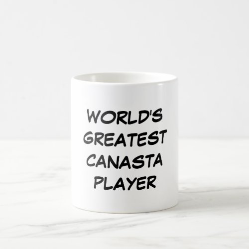 Worlds Greatest Canasta Player Mug