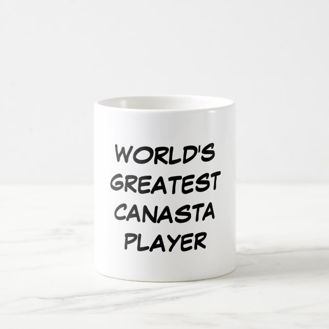 "World's Greatest Canasta Player" Mug (Center)