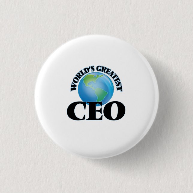 World's Greatest Ceo Button (Front)