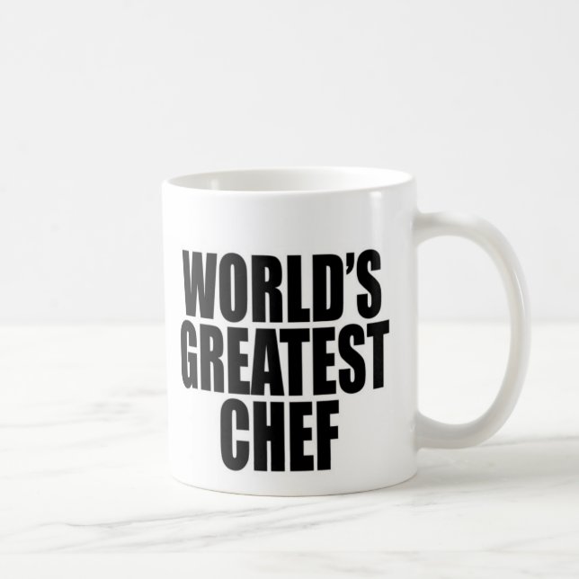 World's Greatest Chef Coffee Mug (Right)
