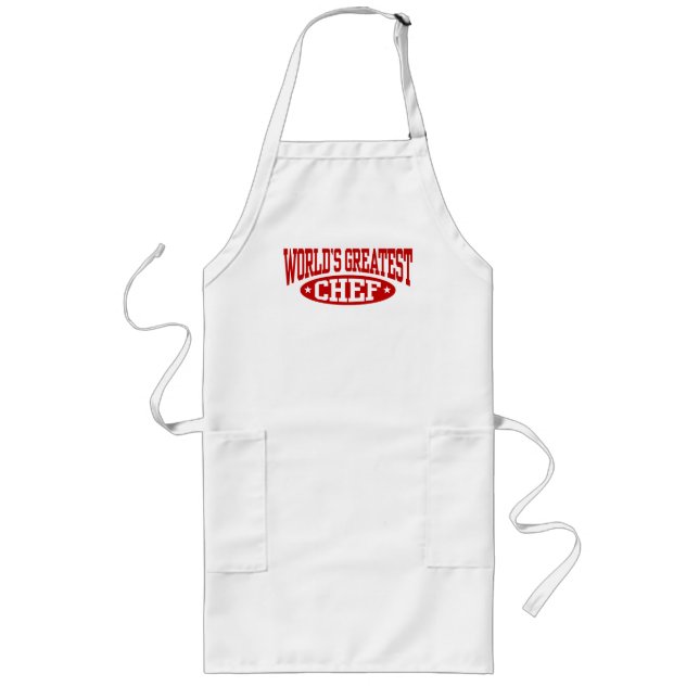 World's Greatest Chef Long Apron (Front)
