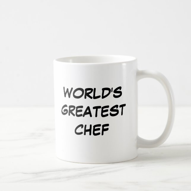 "World's Greatest Chef" Mug (Right)
