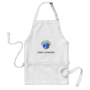 World's Greatest Clinical Psychologist Adult Apron