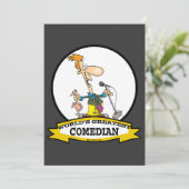 WORLDS GREATEST COMEDIAN MEN CARTOON (Standing Front)