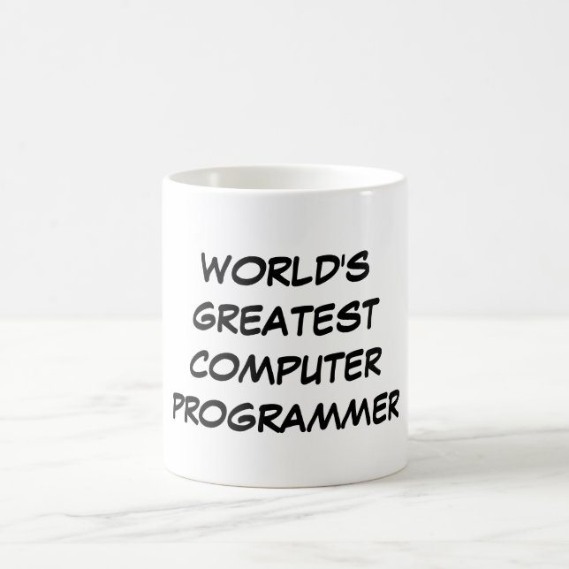 "World's Greatest Computer Programmer" Mug (Center)