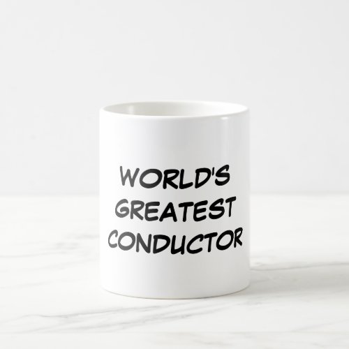 Worlds Greatest Conductor Mug