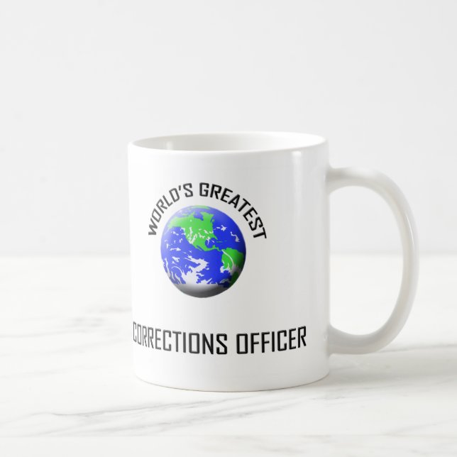 World's Greatest Corrections Officer Coffee Mug (Right)