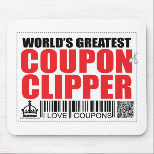 World's Greatest Coupon Clipper Mouse Pad