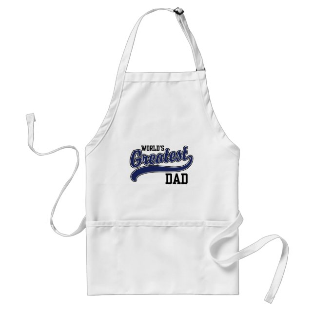 World's Greatest Dad Adult Apron (Front)