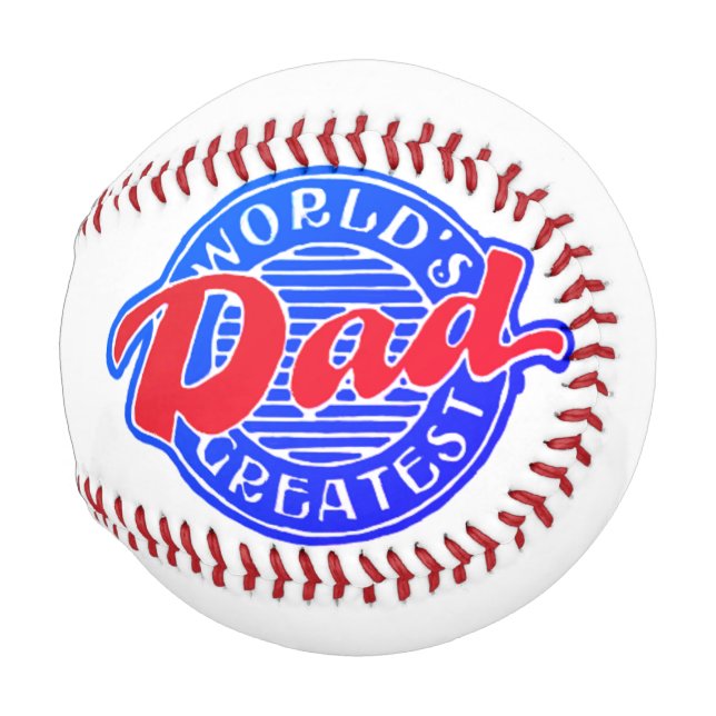 World's greatest Dad Baseball (Front Right)
