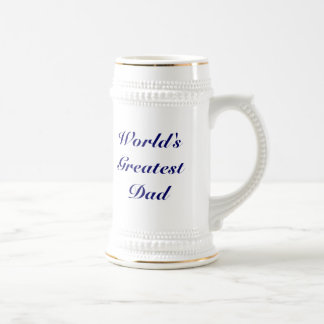 World's Greatest Dad Beer Stein