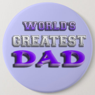 World's Greatest Dad Button