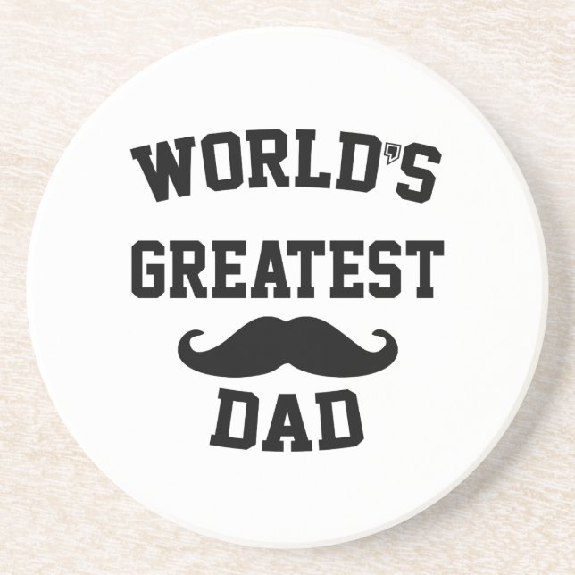 Worlds greatest dad coaster (Front)