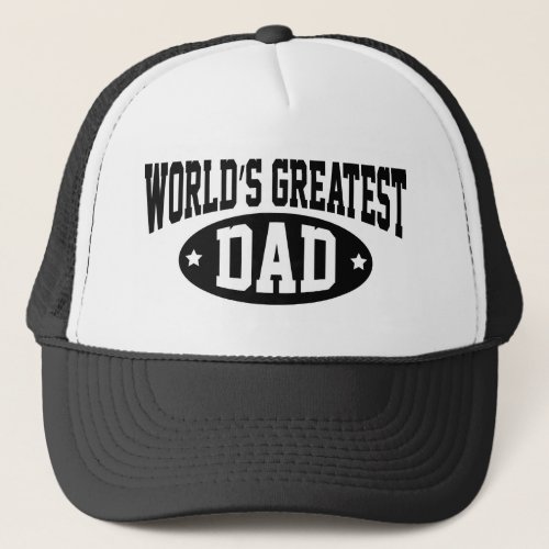 Worlds Greatest Dad Coffee Mug Trucker Hat