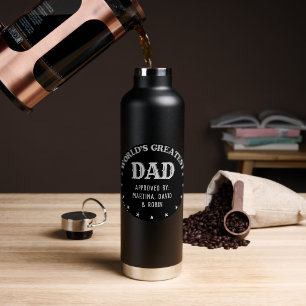 World's Greatest Dad (custom.) Insulated Bottle