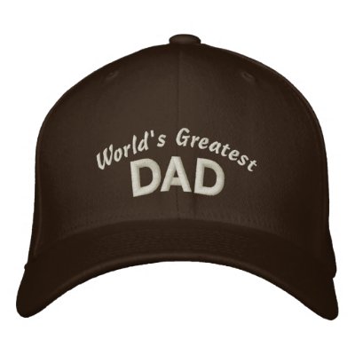 World's Greatest Dad Embroidered Baseball Hat