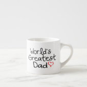 world's greatest dad espresso cup (Right)