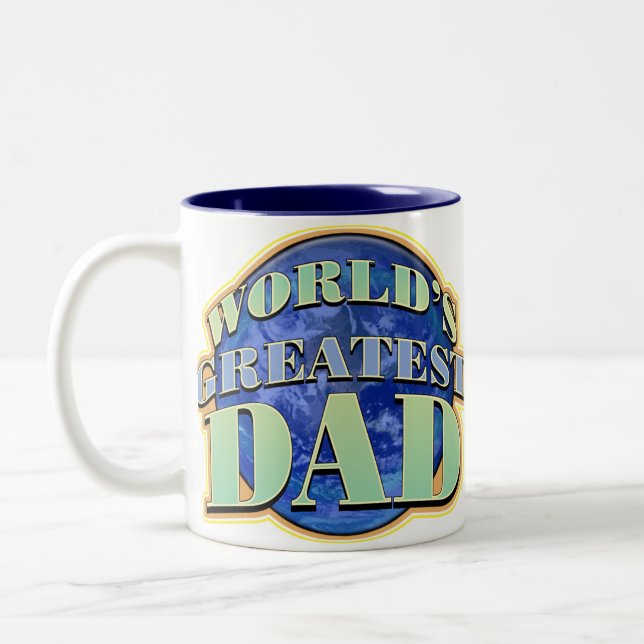 World's Greatest Dad Father's Day Classic Mug (Left)