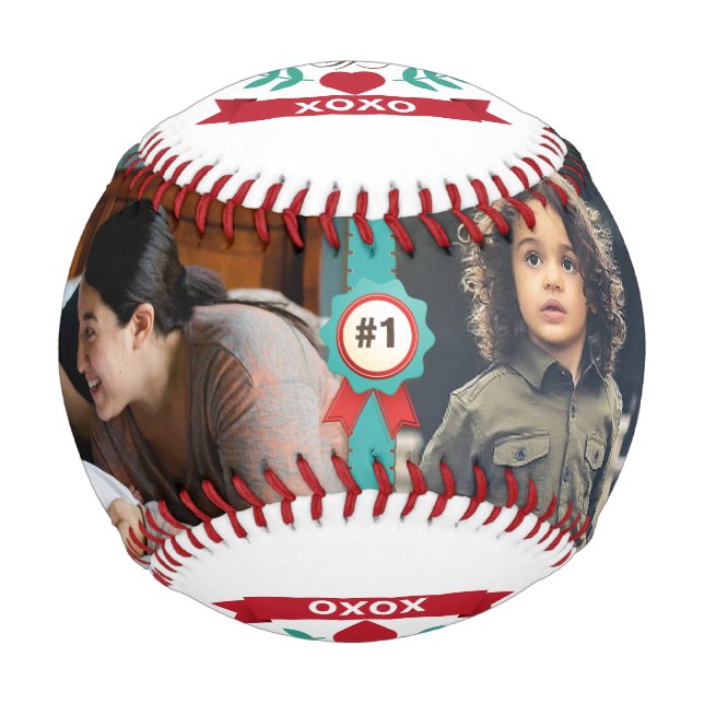 World's Greatest Dad - Father's Day Photo Baseball (Front)