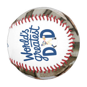 World's Greatest Dad Fathers Day Photo Collage Baseball