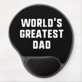 World's Greatest Dad Funny Family Gel Mouse Pad