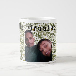Worlds Greatest Dad Giant Coffee Mug
