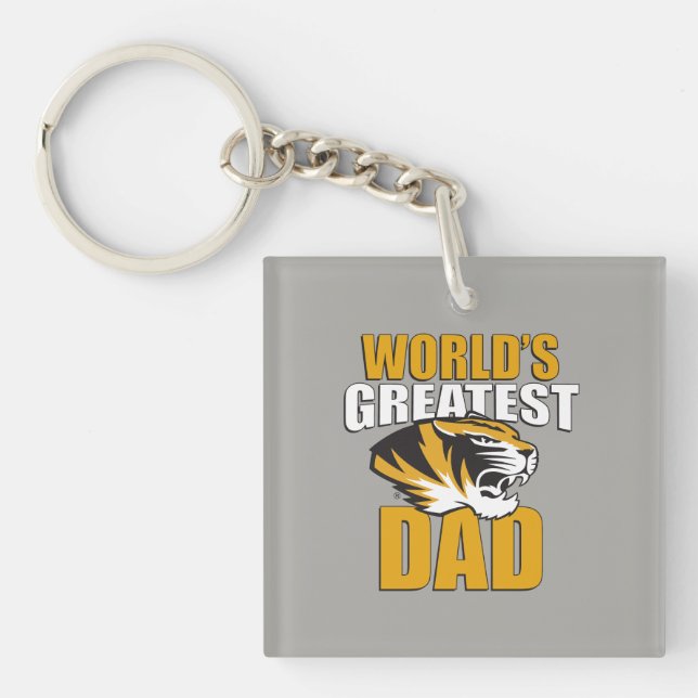 World's Greatest Dad Keychain (Front)