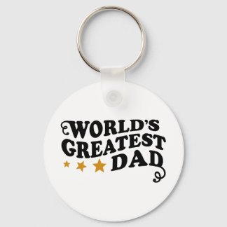 World's Greatest Dad Keychain