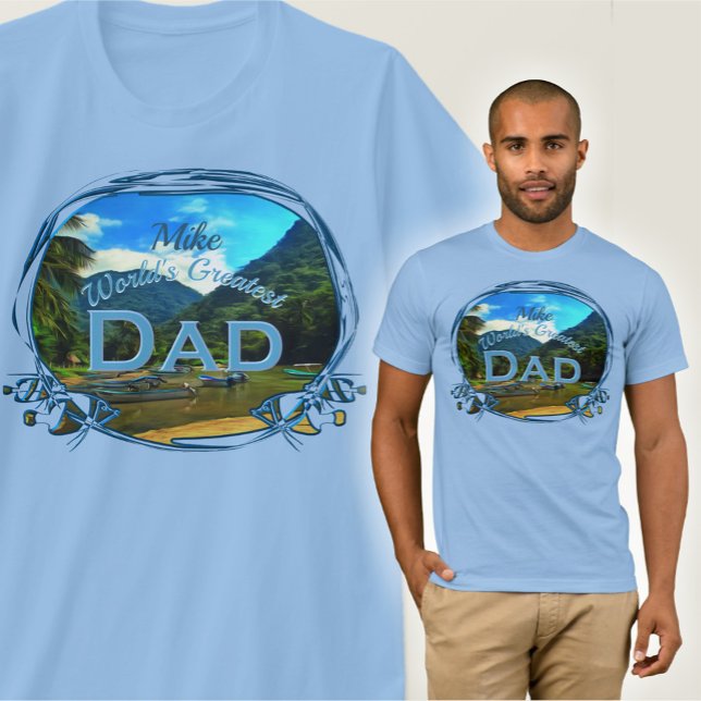 World's Greatest Dad Mismaloya River 0344 T-Shirt (Creator Uploaded)