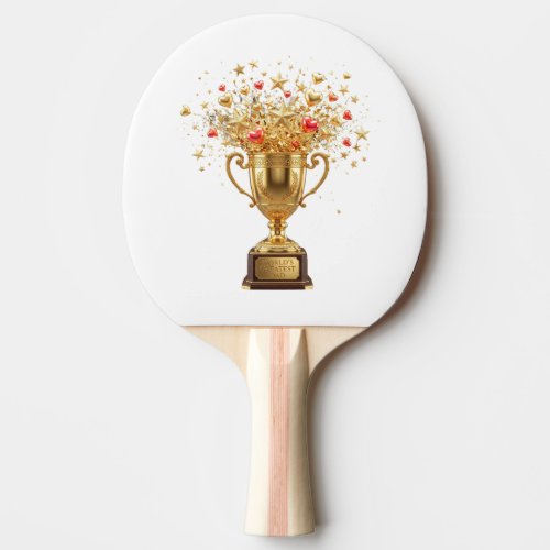 World's Greatest DAD Ping Pong Paddle