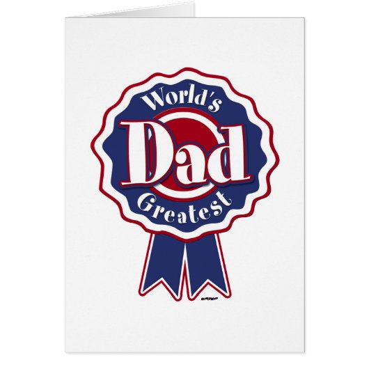 World's Greatest Dad - ribbon (Front)
