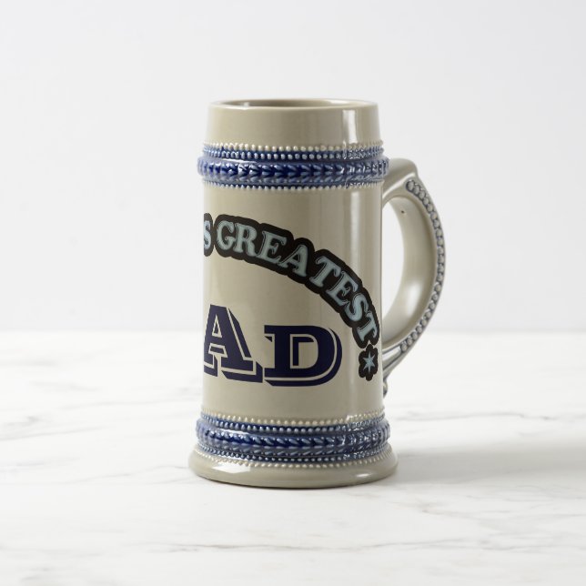 World's Greatest Dad Stein (Front Right)