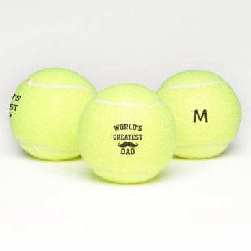 Worlds Greatest Dad Tennis Balls