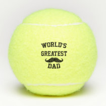 Worlds Greatest Dad Tennis Balls