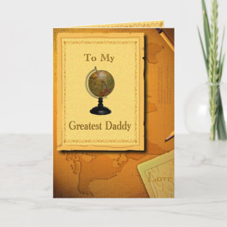 World's Greatest Daddy Card