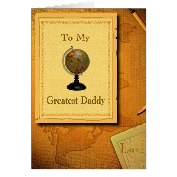 World's Greatest Daddy Card