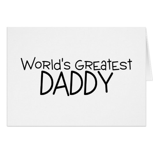 Worlds Greatest Daddy Cards (Front Horizontal)