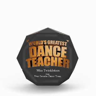 World's Greatest Dance Teacher Award