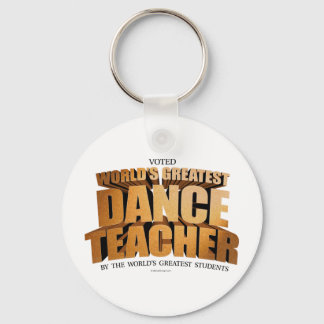 World's Greatest Dance Teacher Keychain