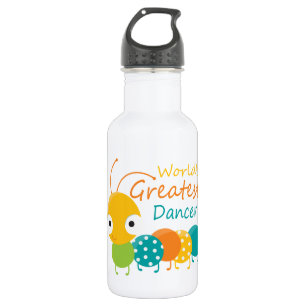 World's Greatest Dancer Water Bottle
