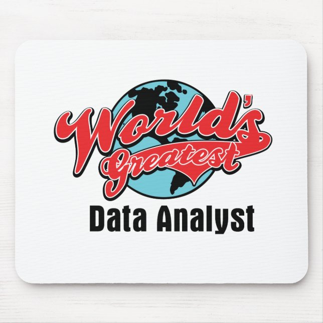 Worlds Greatest Data Analyst Mouse Pad (Front)