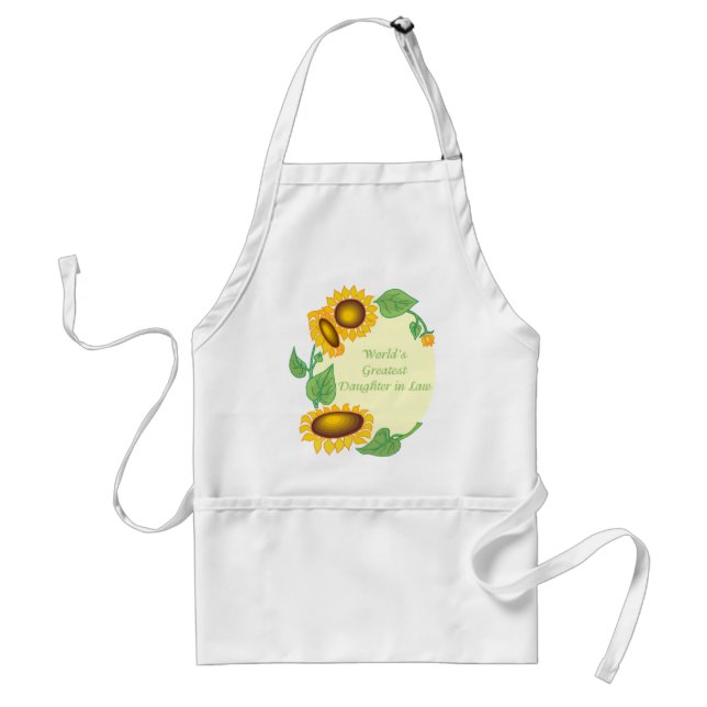 World's Greatest Daughter in Law Adult Apron (Front)