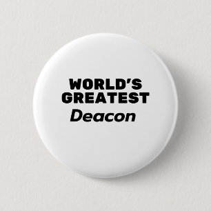 World's greatest Deacon Button