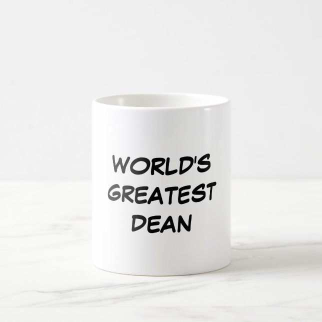 World's Greatest Dean" Mug (Center)